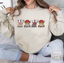 Load image into Gallery viewer, Football Cows Long Sleeve/Crew/ Hoodie