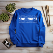 Load image into Gallery viewer, Roughriders Stacked Tee/ LS/ Crew/ Hoodie