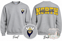 Load image into Gallery viewer, North Ridgeville Oversized Varsity Tee/ LS/ Crew/ Hoodie