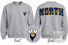 Load image into Gallery viewer, North Ridgeville Oversized Varsity Tee/ LS/ Crew/ Hoodie