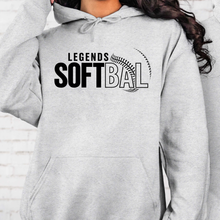 Load image into Gallery viewer, Legends Softball Outline Tee/ LS/ Crew/ Hoodie