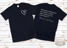 Load image into Gallery viewer, Dear Person Tee
