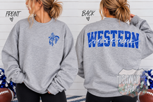 Load image into Gallery viewer, Western Reserve Oversized Varsity Tee/ LS/ Crew/ Hoodie
