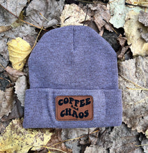 Load image into Gallery viewer, Coffee &amp; Chaos Beanie
