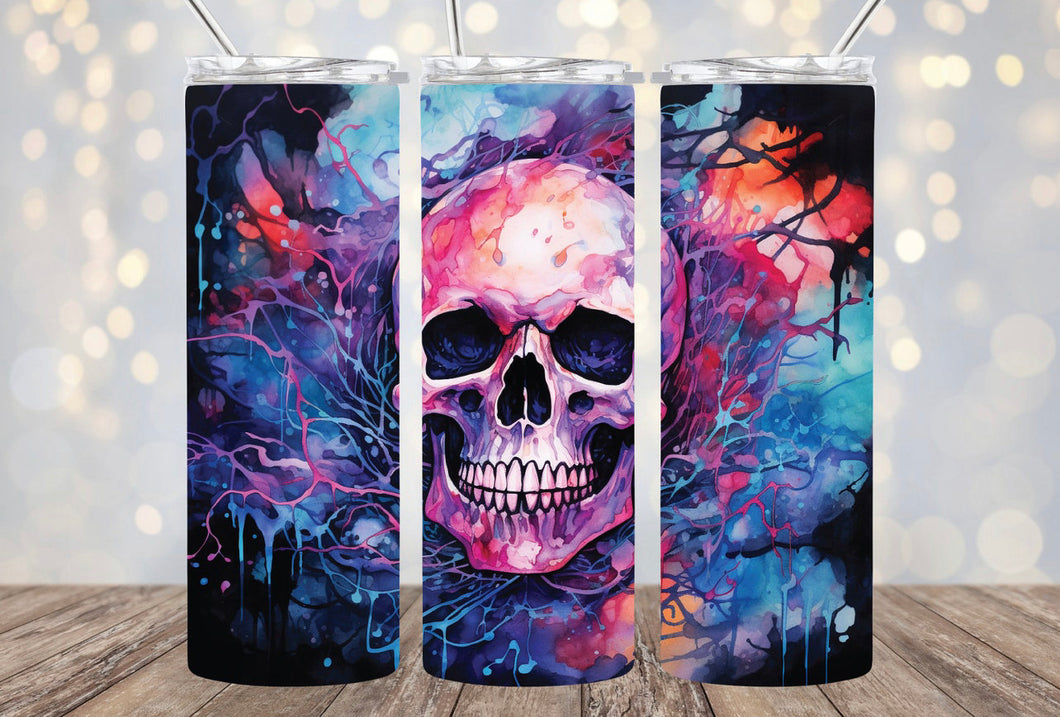 Rooted Skull Tumbler