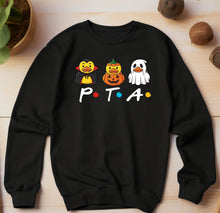 Load image into Gallery viewer, Halloween PTA Ducks Tshirt/ LS/ Crew/ Hoodie
