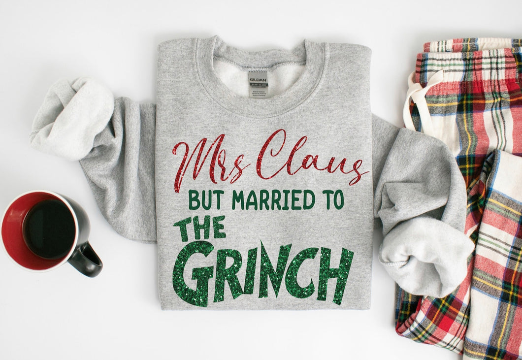 Mrs Claus But Married To The Grinch
