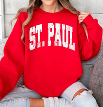 Load image into Gallery viewer, Distressed St Paul Tee/ LS/ Crew/ Hoodie
