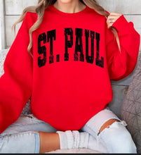 Load image into Gallery viewer, Distressed St Paul Tee/ LS/ Crew/ Hoodie
