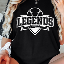 Load image into Gallery viewer, Legends Softball Diamond Tee/ LS/ Crew/ Hoodie
