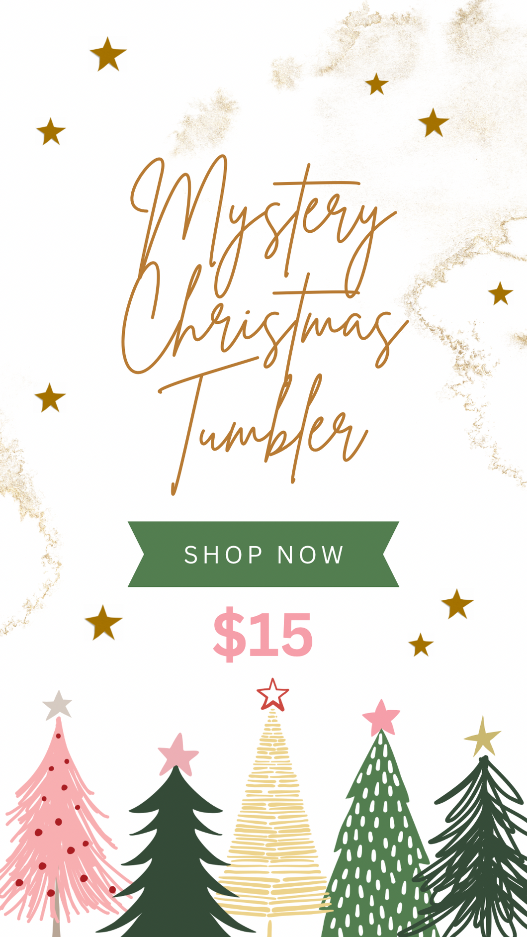 Mystery Christmas Tumbler