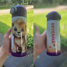 Load image into Gallery viewer, Lion Cub Water Bottle
