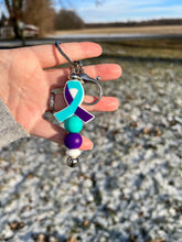 Load image into Gallery viewer, Suicide Awareness Keychain
