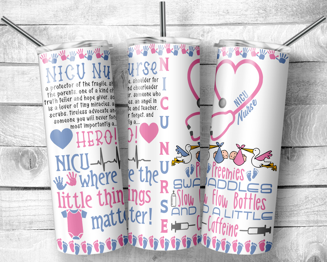 NICU Nurse Tumbler