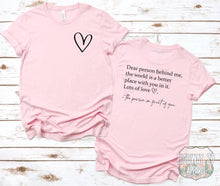 Load image into Gallery viewer, Dear Person Tee
