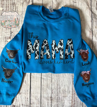 Load image into Gallery viewer, This Mama Loves Her Herd Crewneck Sweatshirt
