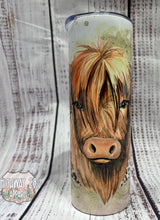 Load image into Gallery viewer, Highland Cow Tumbler
