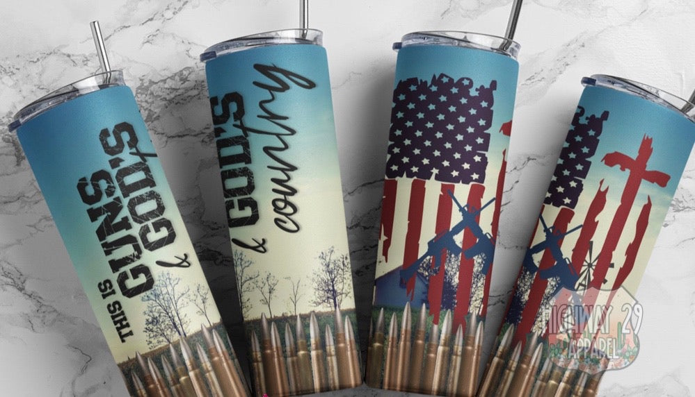 Guns & God’s Country Tumbler