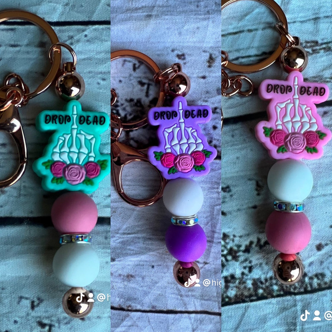 Drop Dead Keychain